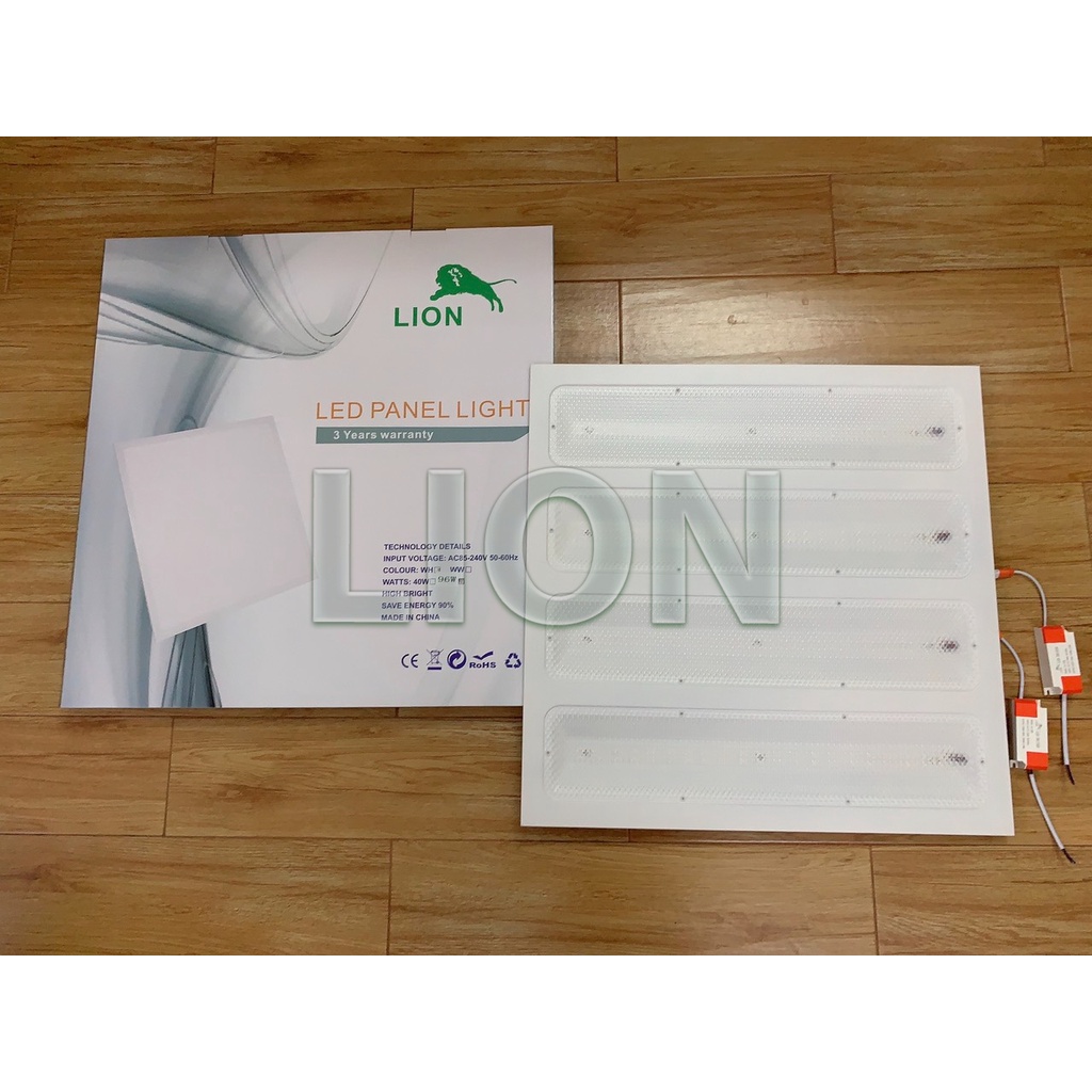Đèn Led Panel LION - Công Suất 48W, 96W - Kích thước 600x600 - Tấm Đèn Hình Vuông