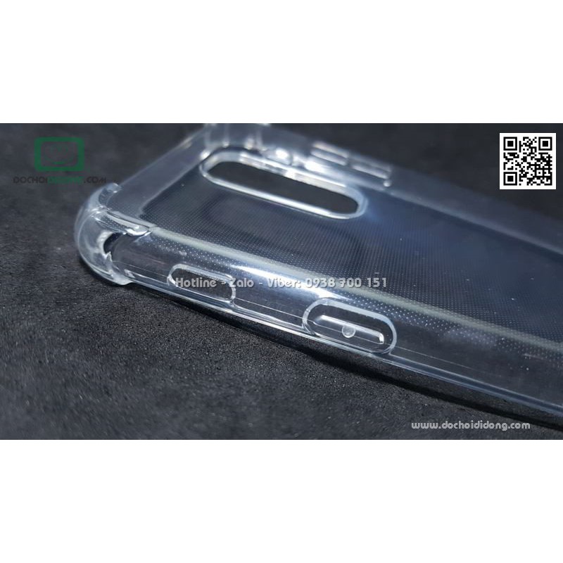 Ốp lưng Samsung A6 Plus 2018 Zacase dẻo trong chống sốc