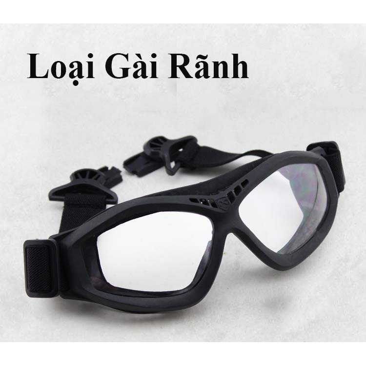 Kính Mắt Gài Rãnh Cho Mũ Bảo Hiểm Quân Đội