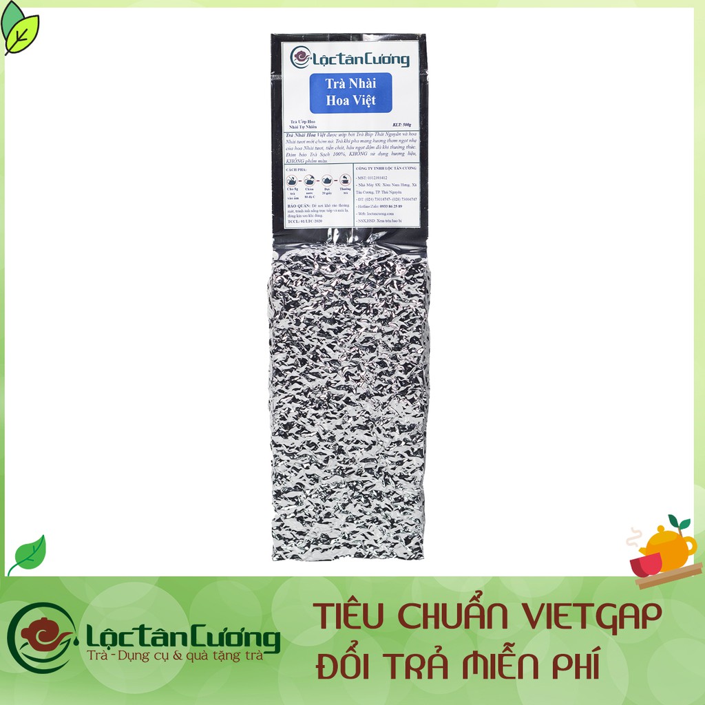 Trà Ướp Hoa Lài Hoa Việt Lộc Tân Cương Túi 500g