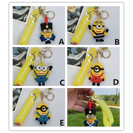 Móc Khóa Hình Minions Dễ Thương Sáng Tạo