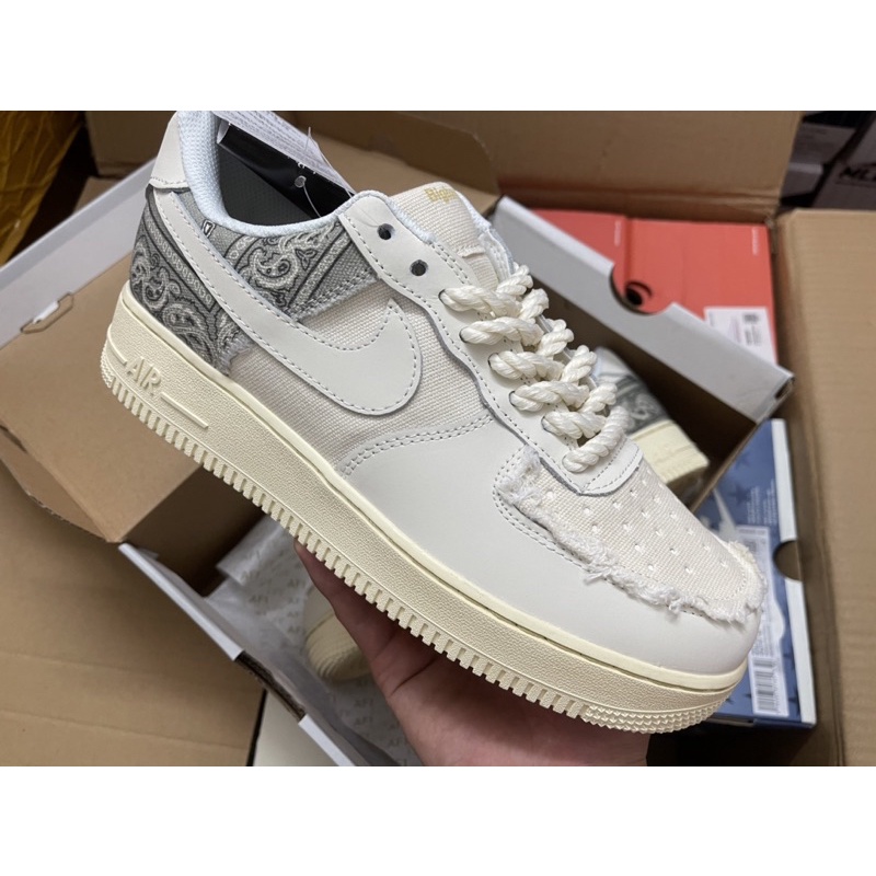 giày Af1 dây thừng Bigassteam travis | Air Force one phiên bản cao cấp
