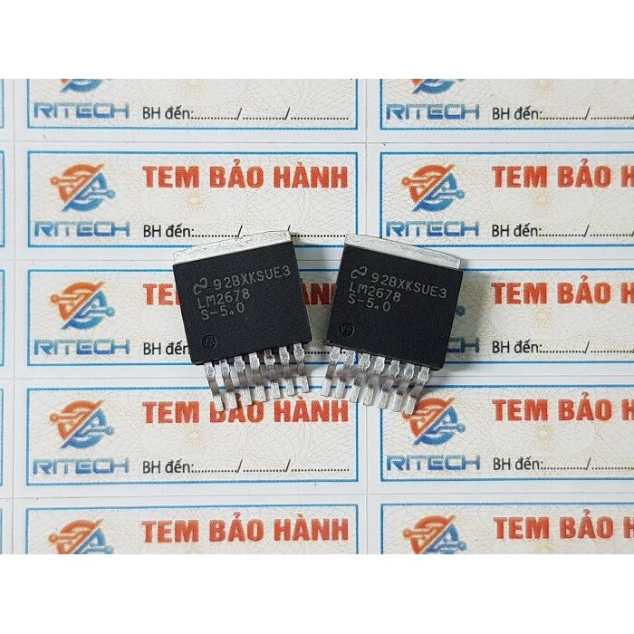 Combo 2 con LM2678S-5.0 IC Điều Chỉnh Mạch TO-263