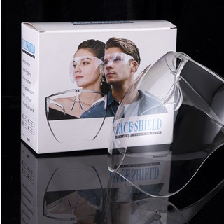 Kính Chống Giọt Bắn Phòng Dịch Cao Cấp Face Shield (Gọng và Kính Cứng)