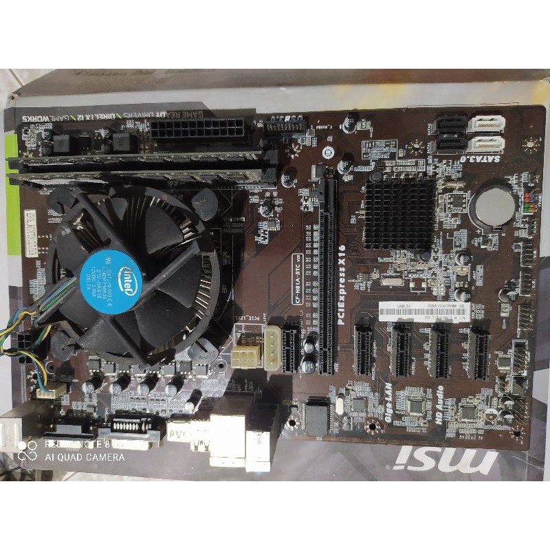 Combo 18 ram DDR3, 3 main H81 BTC, CPU 3420