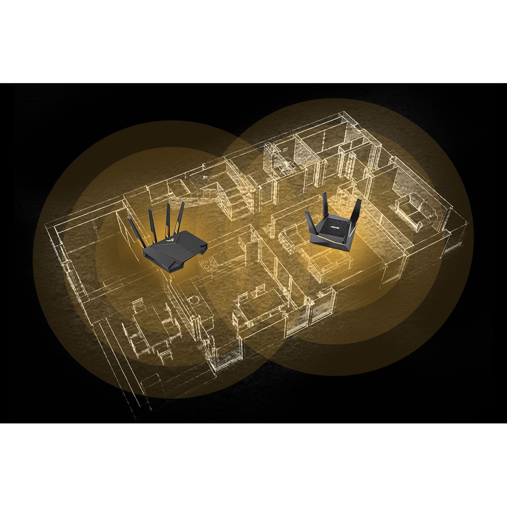 Router Wifi 6 ASUS TUF Gaming AX3000 Băng Tần Kép TUF-AX3000 - Hàng Chính Hãng | BigBuy360 - bigbuy360.vn