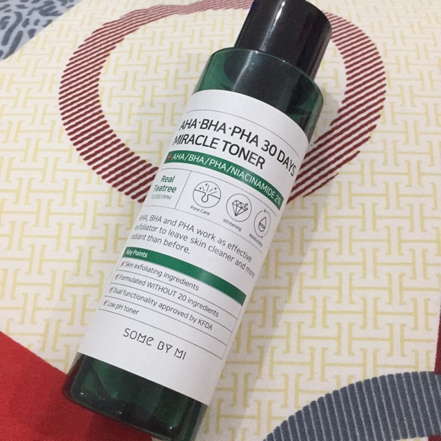Somebymi aha bha pha 30 days miracle toner