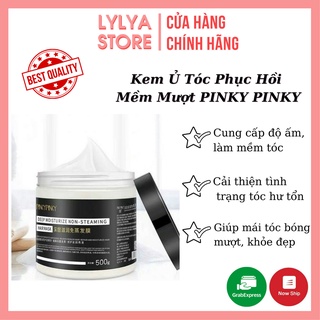 Kem Ủ Tóc Pinky Pinky Dưỡng Tóc Siêu Mềm Mượt Nội Địa Trung Phục Hồi Tóc Hư Tổn Ủ Tóc Collagen Mặt Nạ Hấp Dầu Lylya