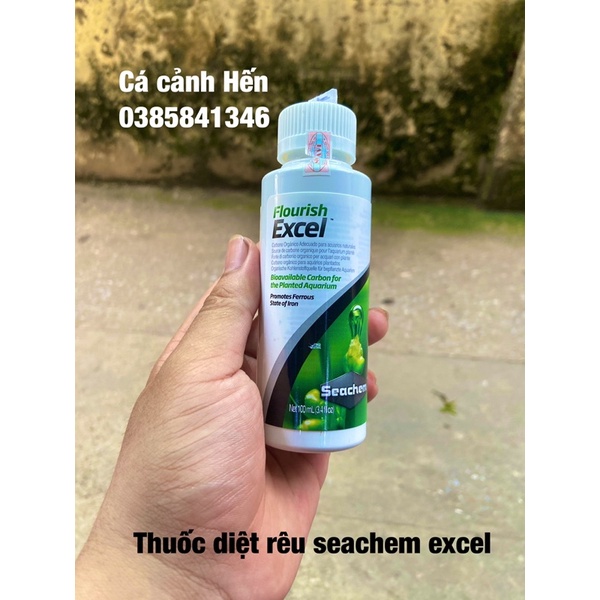Seacheam excel - dung dịch diệt rêu hại và cung cấp co2 cho cây thủy sinh