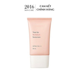 Kem chống nắng kiềm dầu Daily UV Protection Cream No Sebum Toneup spf 35+ PA+++ 50ml