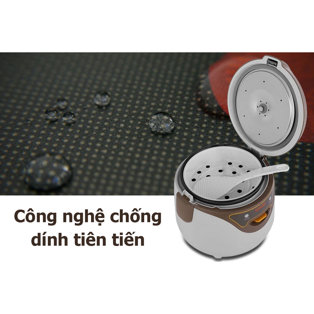 Nồi cơm điện mini 0.8L Supor - CFXB16YB3VN-36