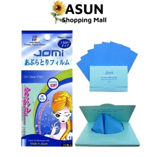 Film Thấm Dầu Ngừa Mụn Jomi Oil Clear Film – Túi 70 Tờ | BigBuy360 - bigbuy360.vn