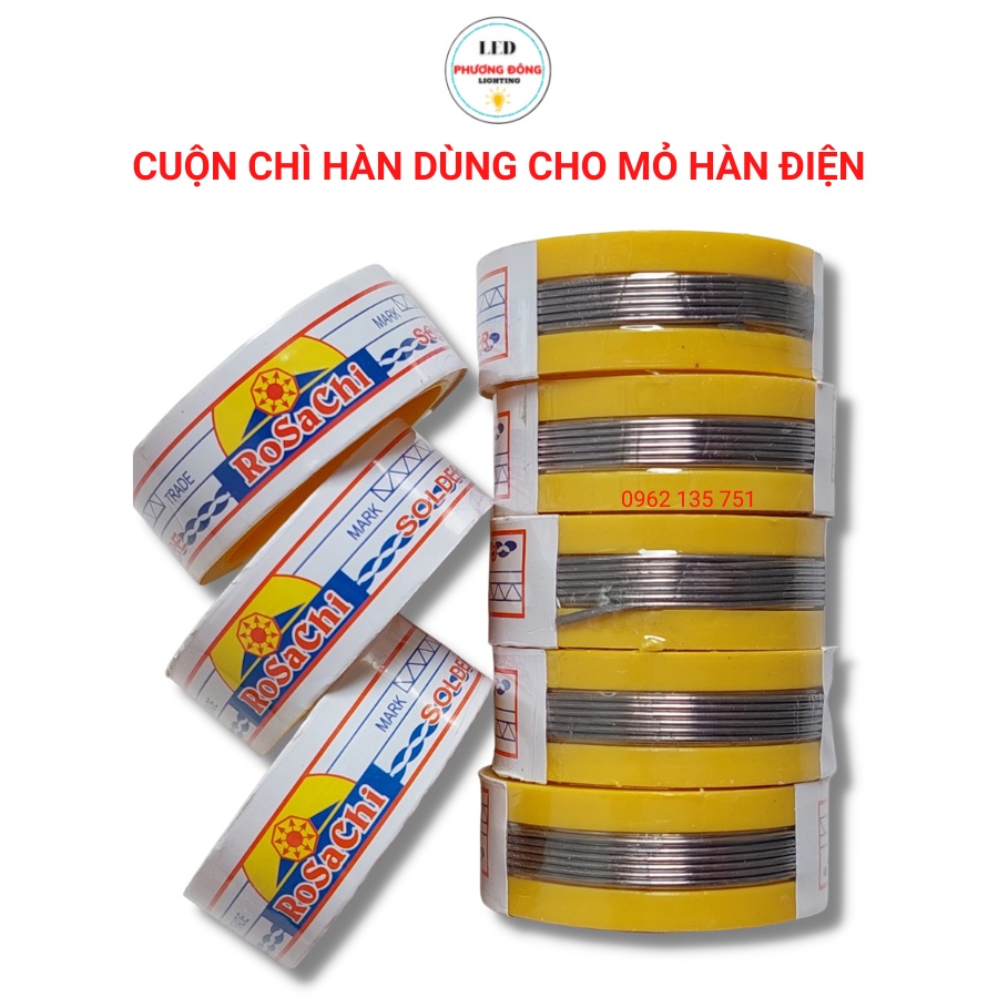 Chì hàn điện tử loại nhỏ dùng để hàn bo mạch điện tử, mối nối đồ điện gia dụng