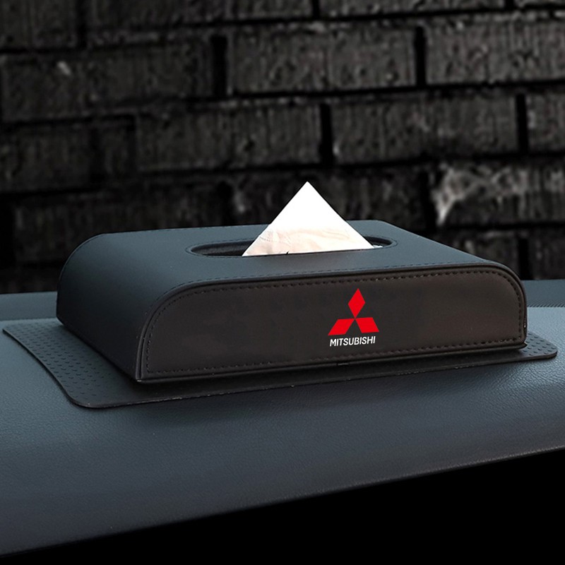 Hộp đựng khăn giấy tiện lợi cho xe hơi Mitsubishi