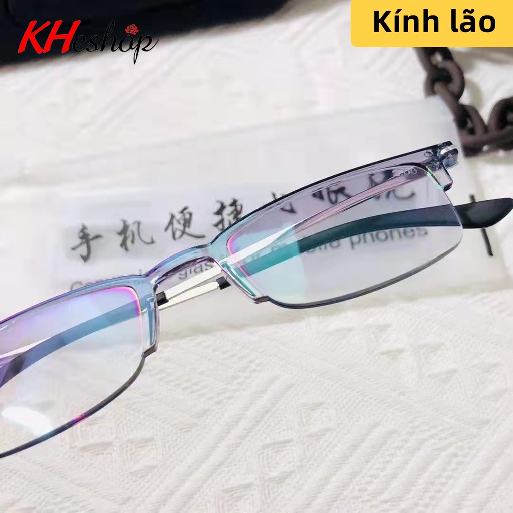Kính viễn thị đọc báo siêu đẹp, kèm túi đựng tiện lợi có thể làm giá điện thoại mã Y8882