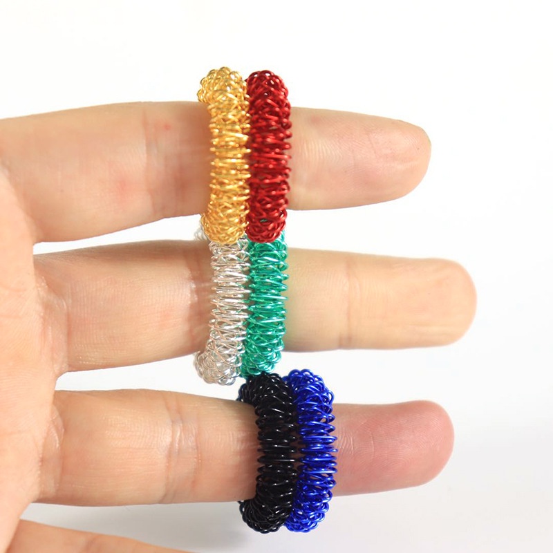 Bộ 5 Vòng Mát Xa Ngón Tay Chăm Sóc Sức Khỏe