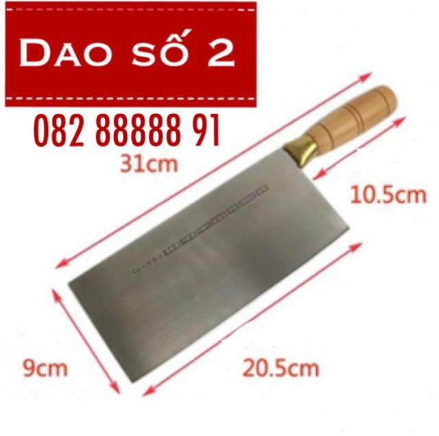 Dao Chan Chi Kee Hong Kong - Dao thái bản vừa HÀNG CÓ SẴN