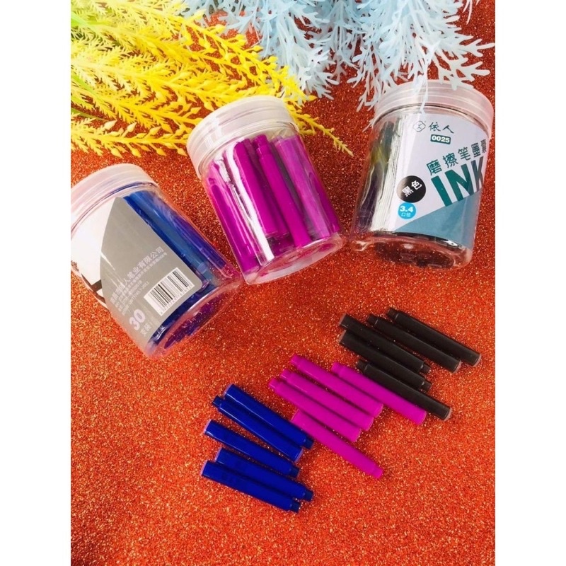 Bút máy - Bút mực Tẩy xóa được, Ngòi kim tinh êm trơn