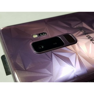 Miếng dán mặt lưng 3D vân kim cương cho S9 / S9 Plus