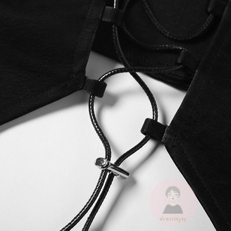 Áo Ống Có Dây Chéo Màu Sắc Trơn Thời Trang Mùa Hè Dành Cho Nữ