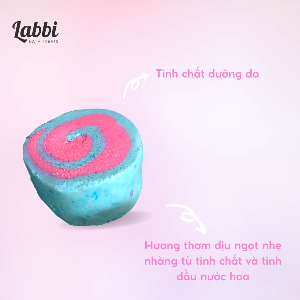 Bánh siêu tạo bọt bồn tắm FREYA [Labbi] Bubble Bar