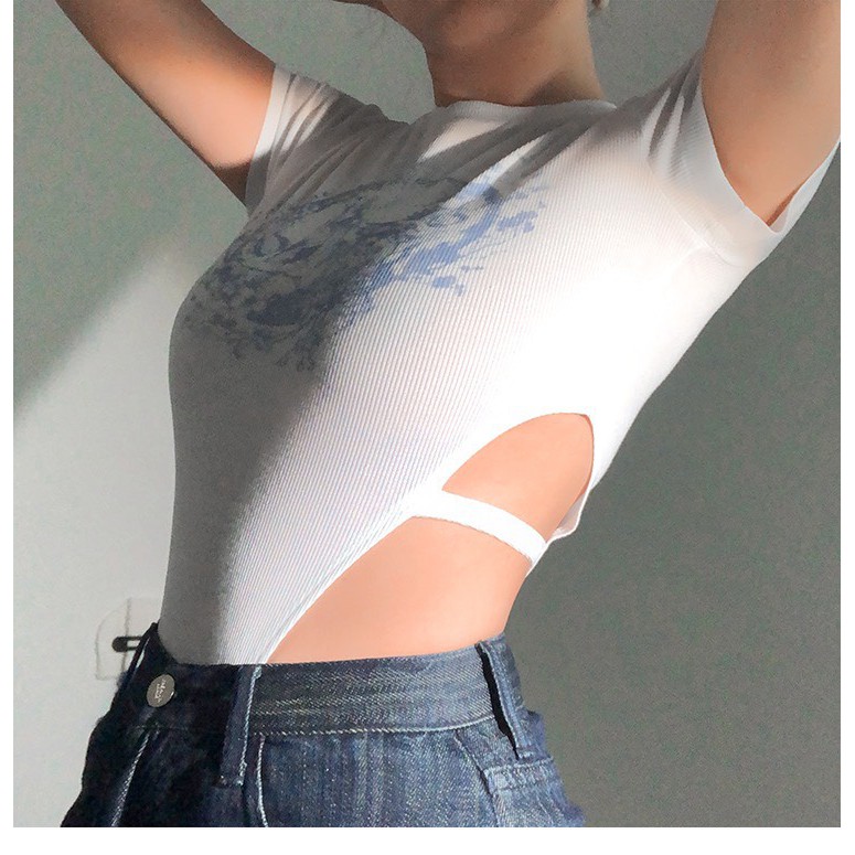 Áo bodysuit khoét eo gợi cảm