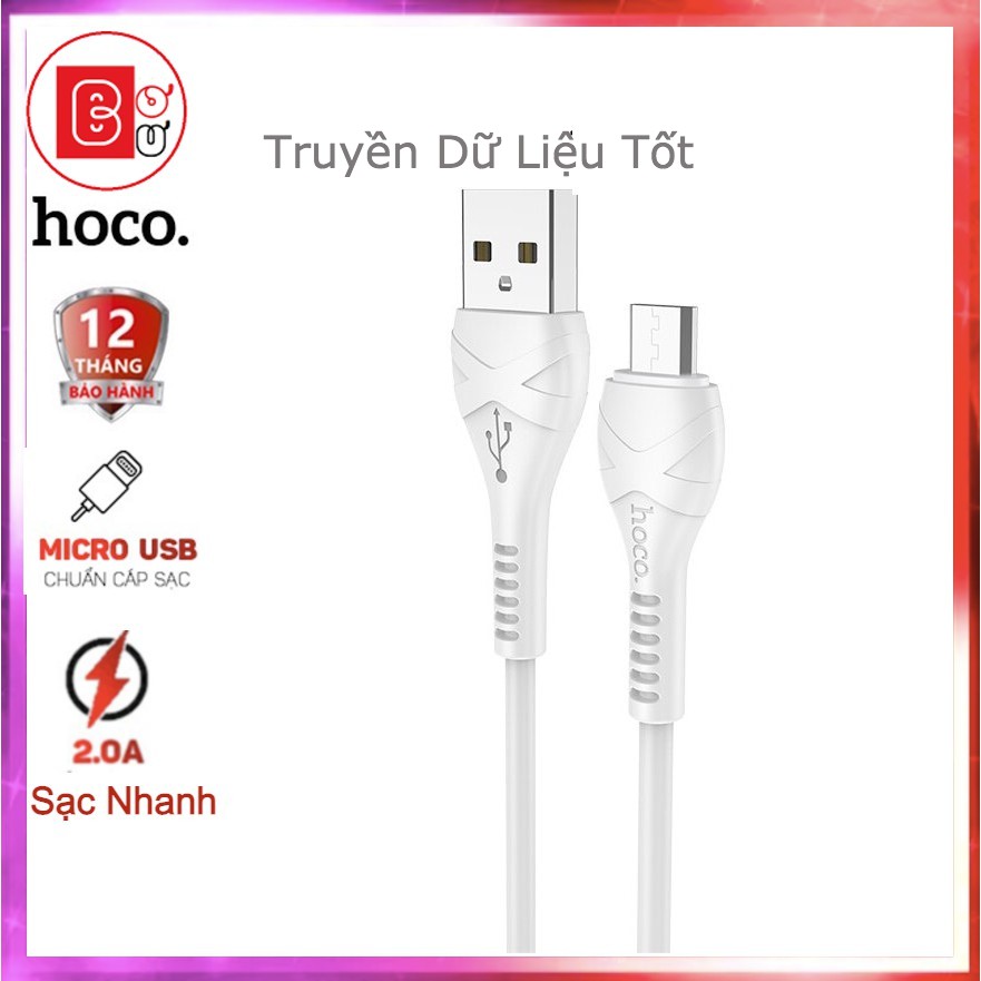 [Bh 12Th] Dây cáp sạc nhanh Hoco X14 Micro, CHÍNH HÃNG, dành cho Samsung, Oppo, Vivo, V.v.. – Bơ Bư