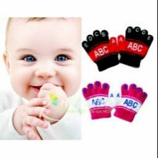 Găng tay len ABC cho bé 1-5 tuổi