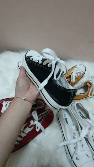 Giầy thể thao nữ CV cổ thấp (Kèm Clip tự quay) | BigBuy360 - bigbuy360.vn