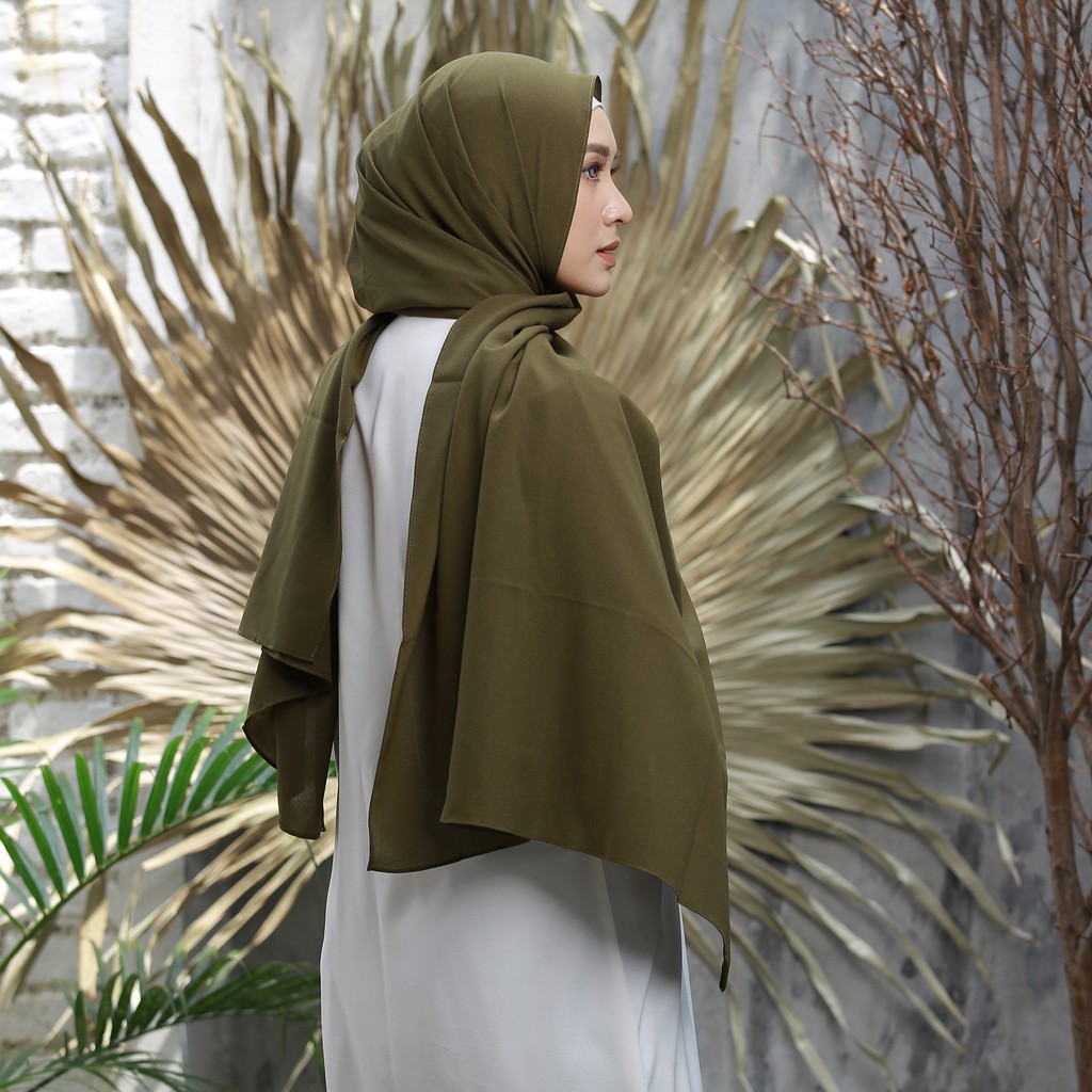 Khăn Trùm Đầu Hijab Pashmina Đính Kim Cương Mới Nhất Cho Phụ Nữ Tuổi Teen 2