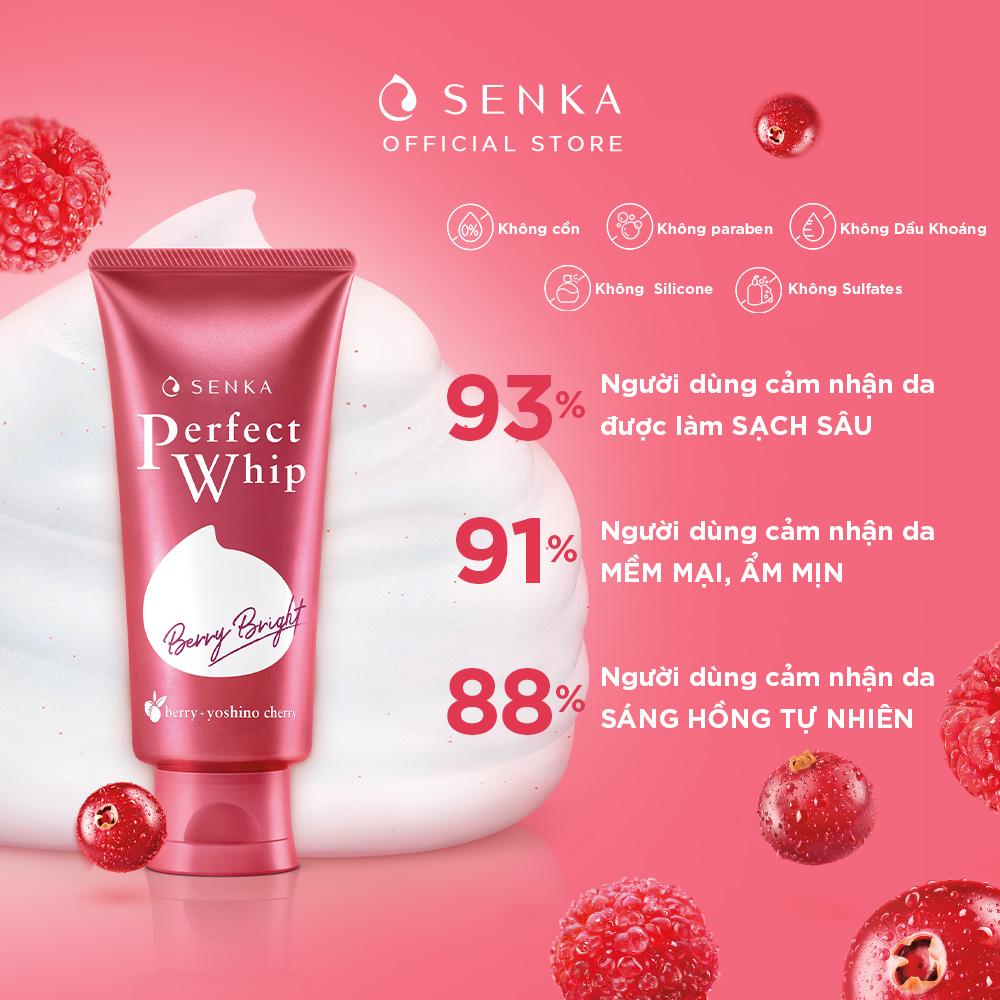 Bộ đôi làm sạch Dưỡng trắng - Sáng hồng (Tẩy trang white 230ml + Sữa rữa mặt Berry Bright 100g) | BigBuy360 - bigbuy360.vn