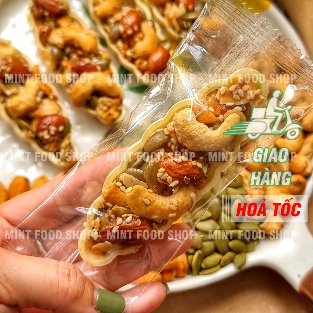 Bánh Thuyền Mix Hạt Dinh Dưỡng  - Túi 100gram