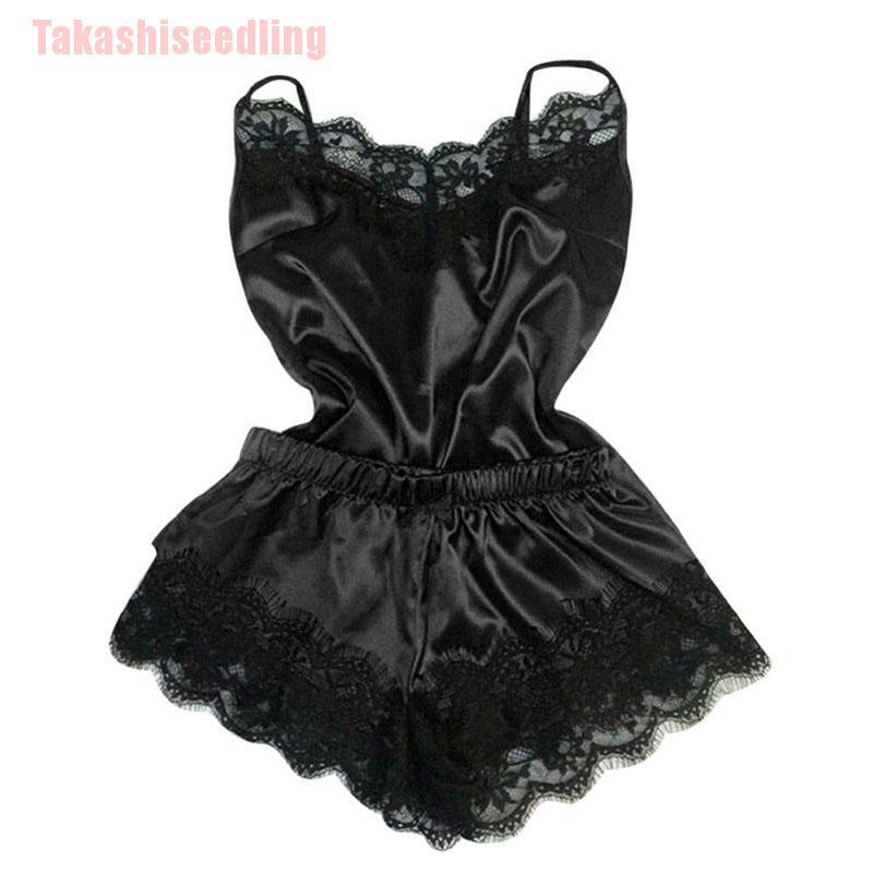 Đồ Ngủ Lụa Satin Quyến Rũ Cho Nữ