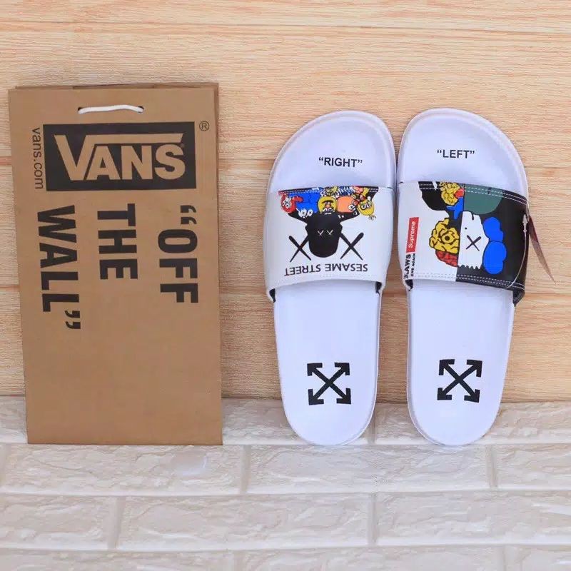 Dép Sandal Off White / Kaws Dành Cho Nam Và Nữ