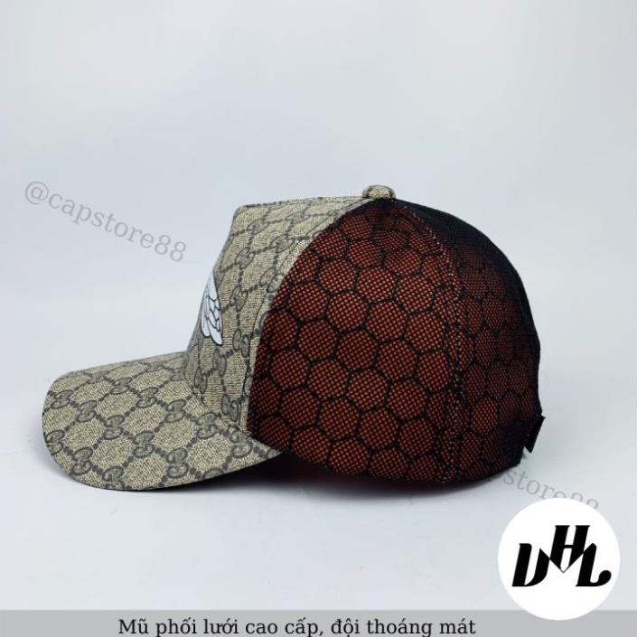 Mũ lưỡi trai VHL Store, nón kết in họa tiết con ong mới nhất thời trang cao cấp