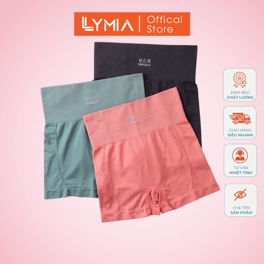 Quần đùi tập gym yoga nữ, mặc trong váy cạp cao gen bụng nâng mông 2in1