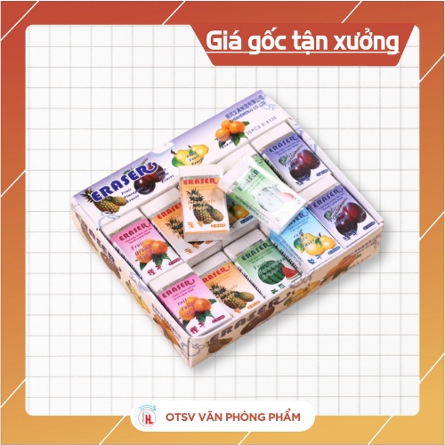Tẩy bút chì hoa quả
