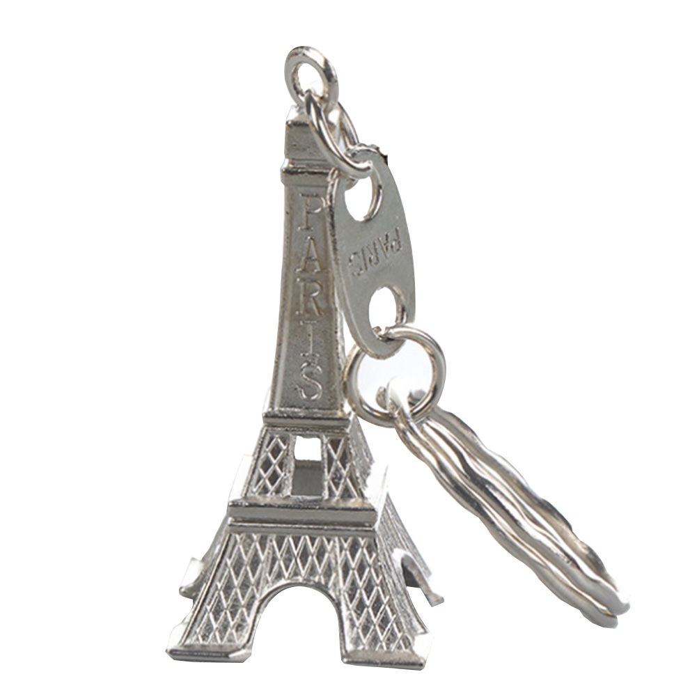 Móc Khóa Hình Tháp Eiffel Phong Cách Cổ Điển