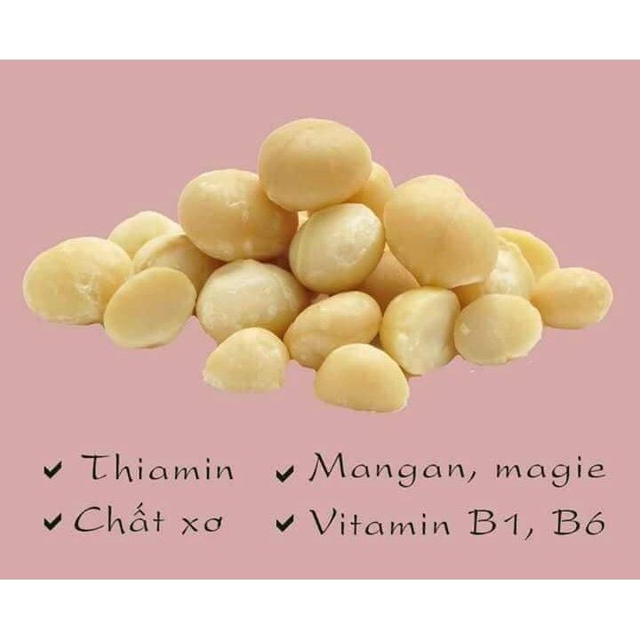 Hạt macca nhập khẩu Úc 500g Viet Healthy, giàu Vitamin B1, magie, cải thiện tiêu hóa, thần kinh, xương khớp, làm đẹp da,