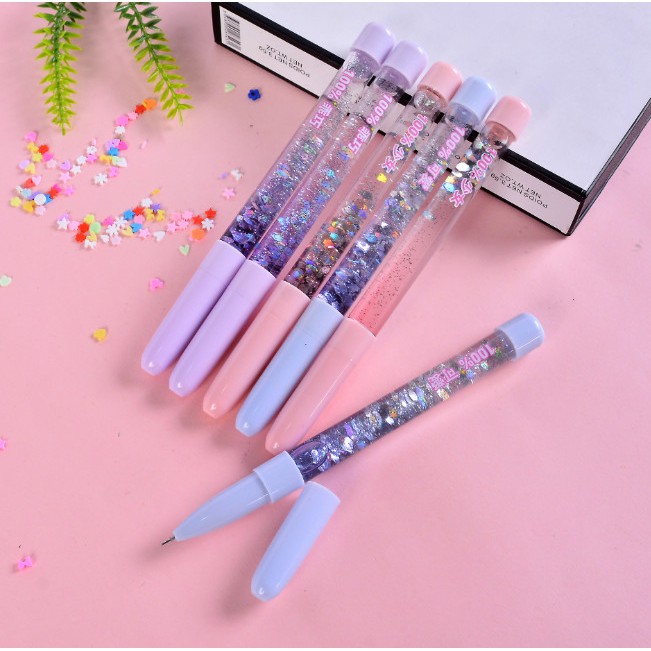 Bút Mực Gel Kim Tuyến Chảy Hàn Quốc