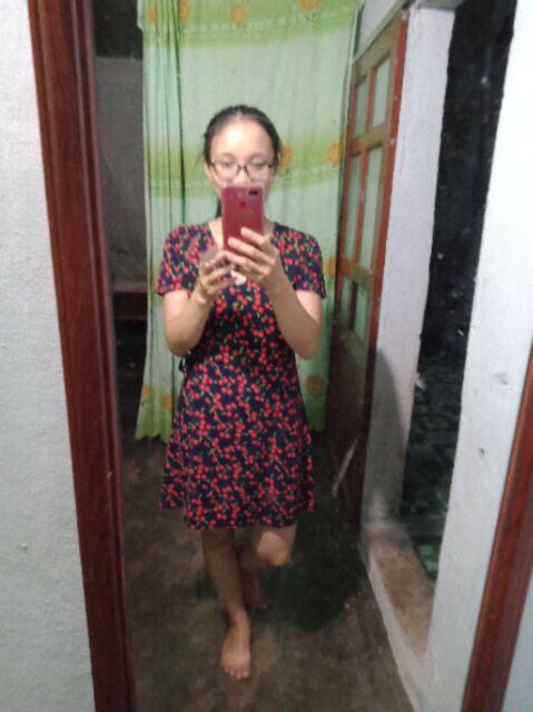 Váy cherry chất mát | BigBuy360 - bigbuy360.vn