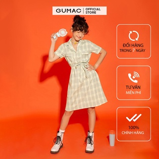 Đầm suông nữ GUMAC thiết kế năng động form rộng, đủ size DA1218