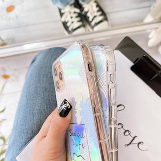 Ốp Lưng Iphone Silicon Chống bẩn Simple Life ( Kèm Miếng Phản Quang ) - C044