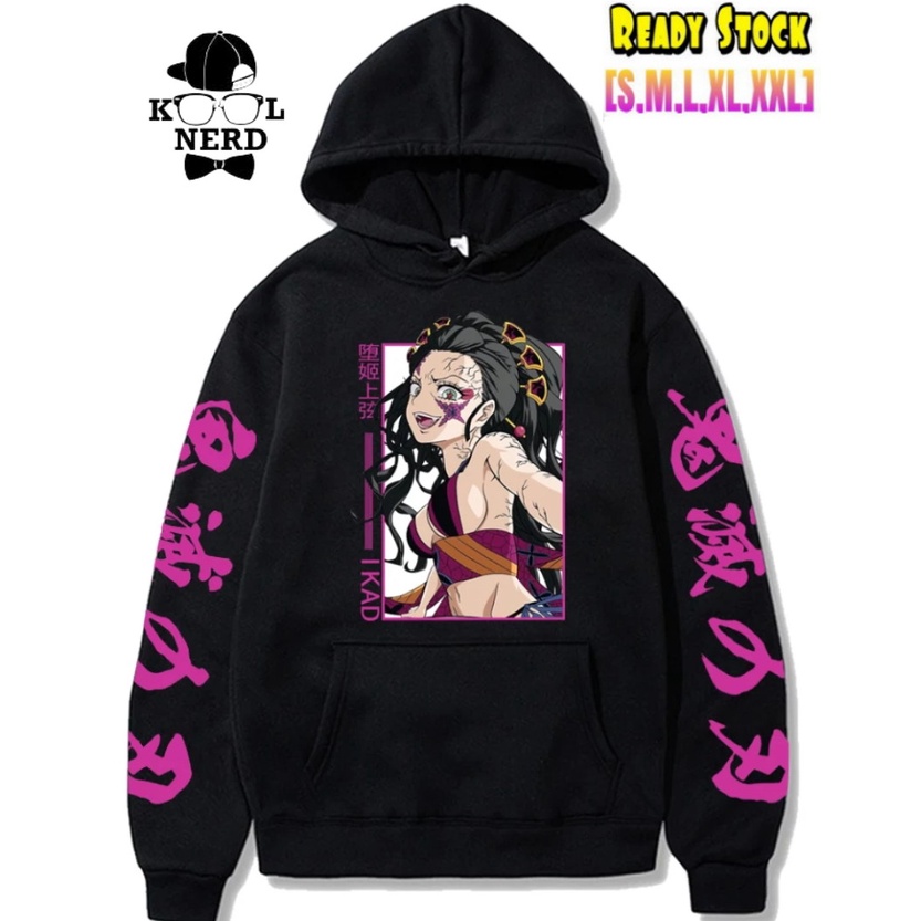 Áo Hoodie Hóa Trang Nhân Vật ANIME DEMON Slimer: KIMETSU NO YEYANG Kiểu Nhật Bản