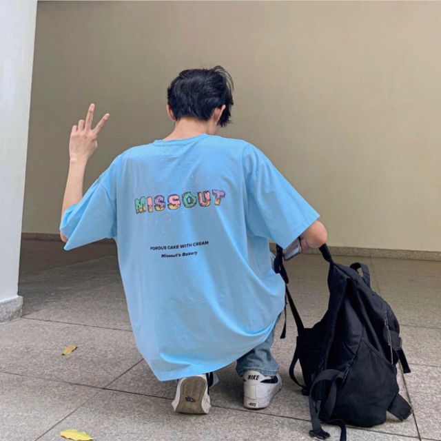 Áo thun tay lỡ Unisex dạng cặp BAKERY