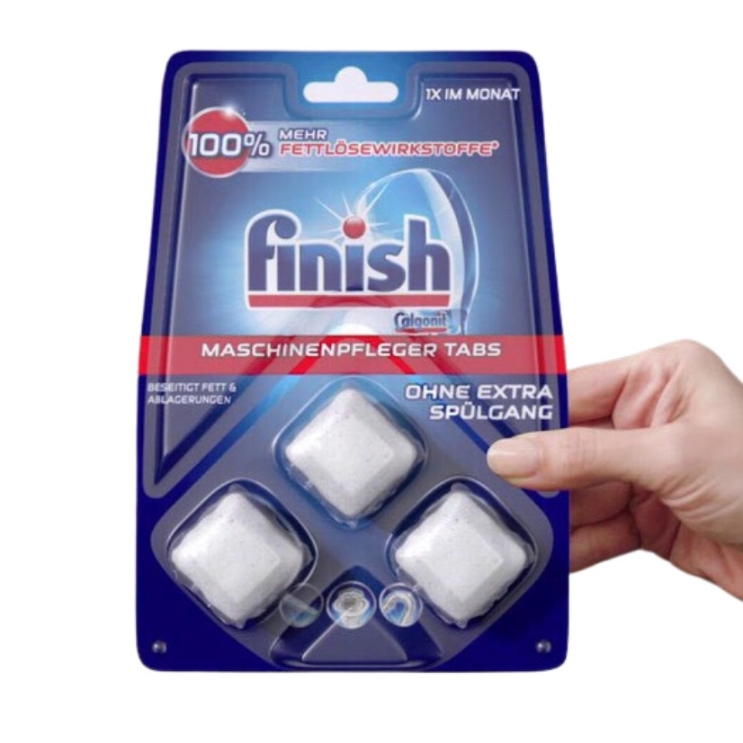 Viên vệ sinh máy rửa bát Finish - Chính Hãng