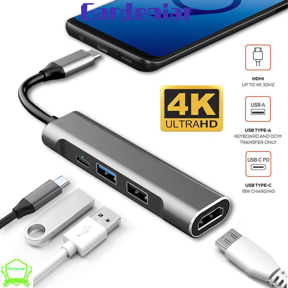 Bộ Chia 3 Cổng Usb 3.0 Type C Sang Hdmi | BigBuy360 - bigbuy360.vn
