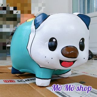 Heo đất pokemon Oshawott - heo đất handmade
