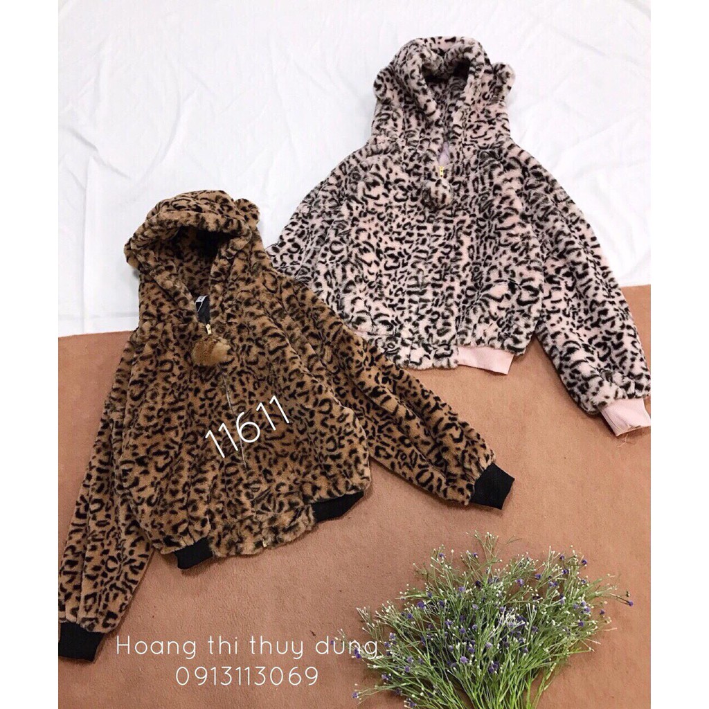 Áo khoác da beo hàng nhập cao cấp