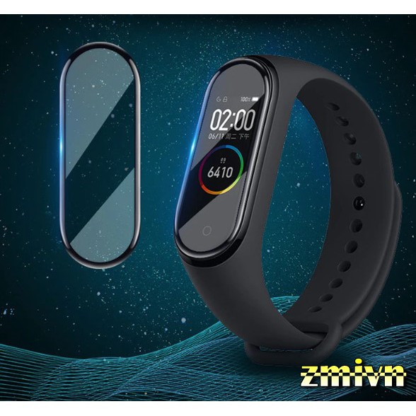 Miếng dán màn 3D chống xước dành cho Xiaomi Miband 4 / Miband 5 Miband 6